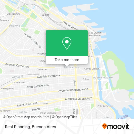 Real Planning map
