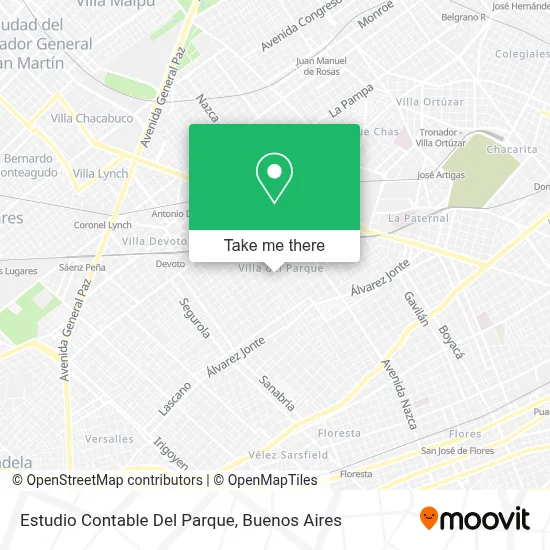 Estudio Contable Del Parque map