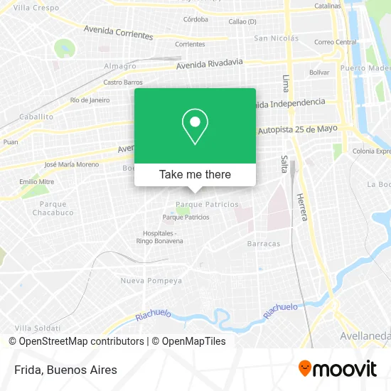 Frida map