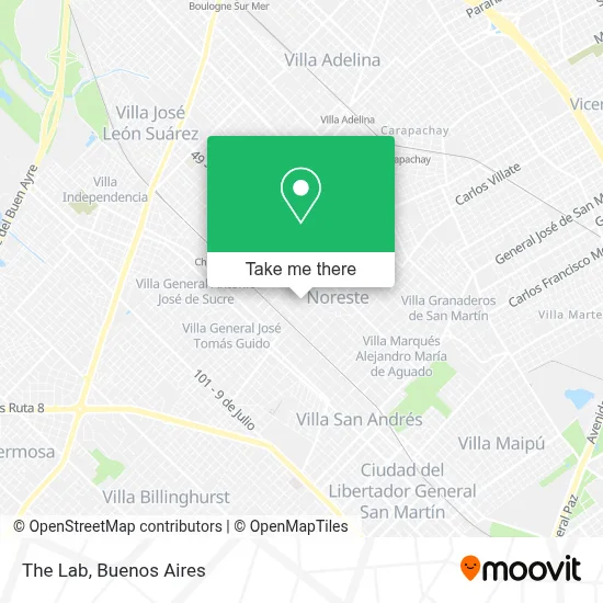 The Lab map