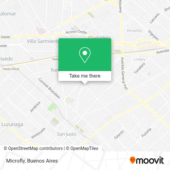 Microfly map