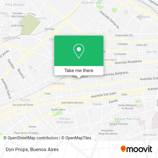 Dyn Props map