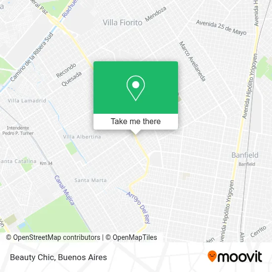 Beauty Chic map