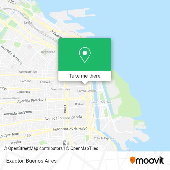 Exactor map