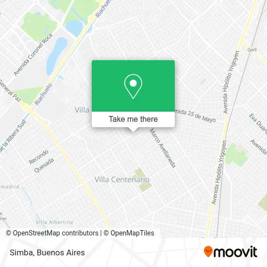 Simba map