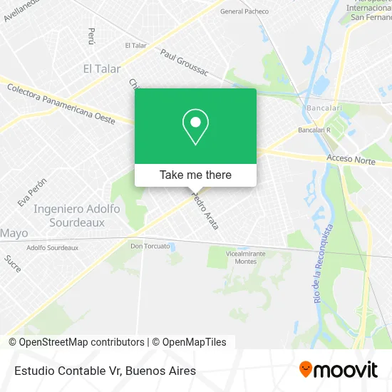 Estudio Contable Vr map