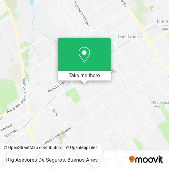 Rfg Asesores De Seguros map