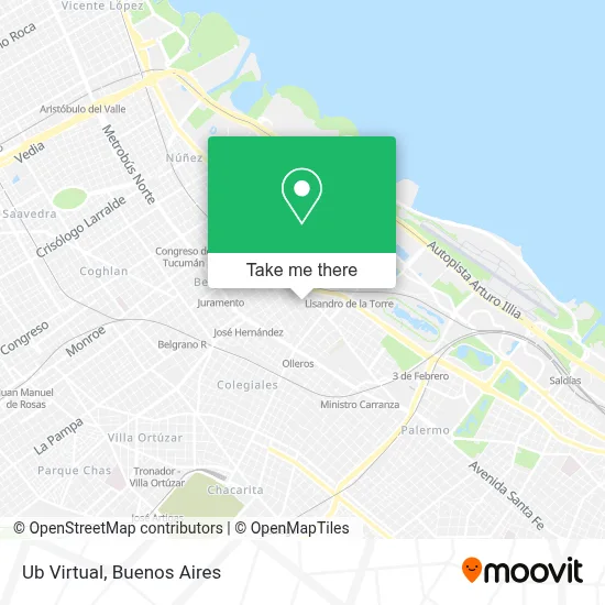 Ub Virtual map