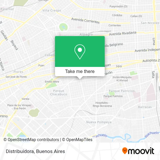 Distribuidora map