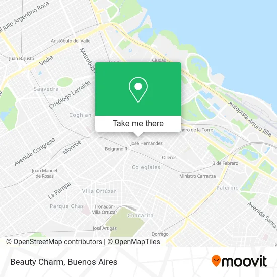Beauty Charm map