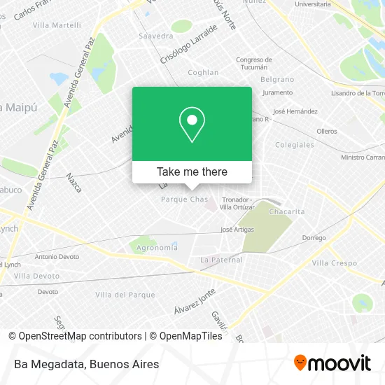 Ba Megadata map