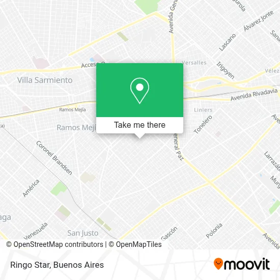 Ringo Star map