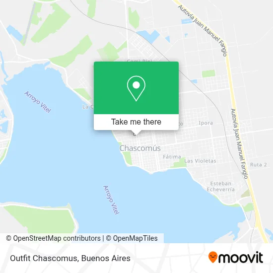 Outfit Chascomus map