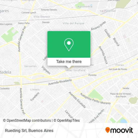 Rueding Srl map