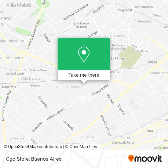 Cgo Store map