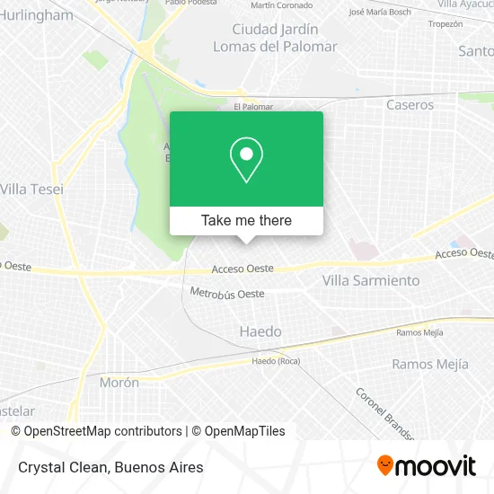 Crystal Clean map