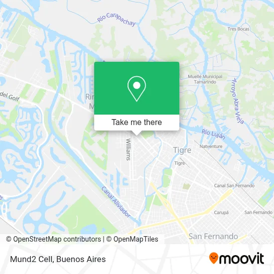 Mund2 Cell map