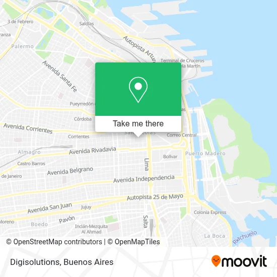 Digisolutions map