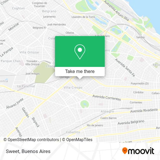 Sweet map