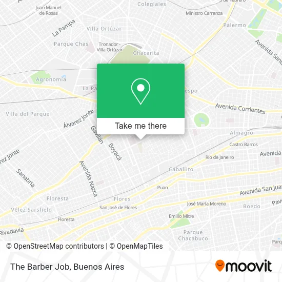 The Barber Job map