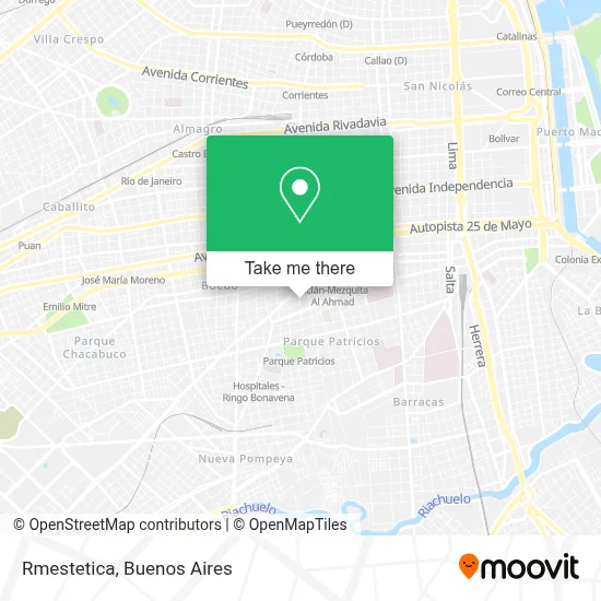 Rmestetica map
