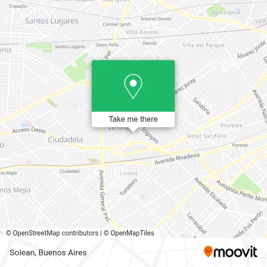 Solean map