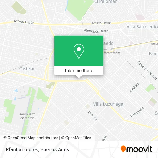 Rfautomotores map