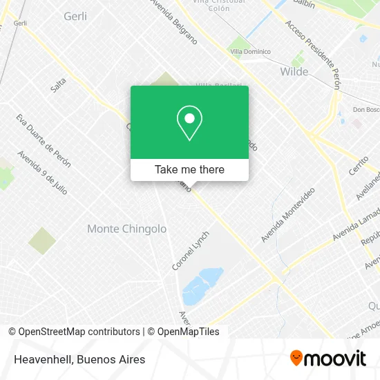 Heavenhell map