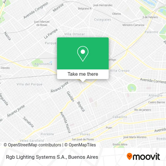 Rgb Lighting Systems S.A. map