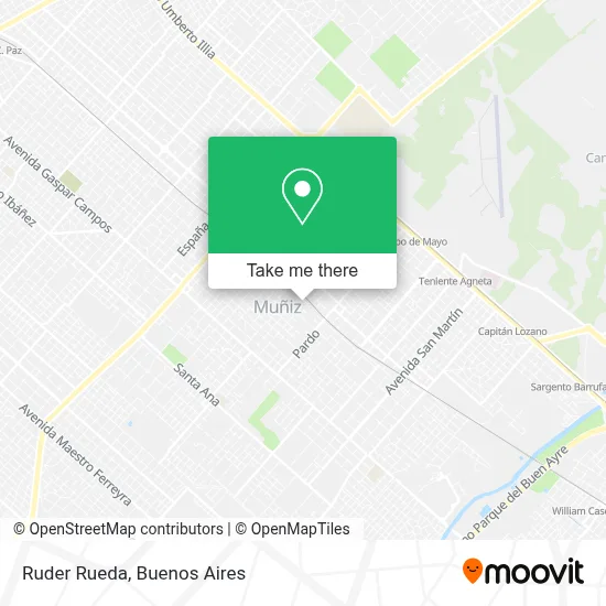 Ruder Rueda map