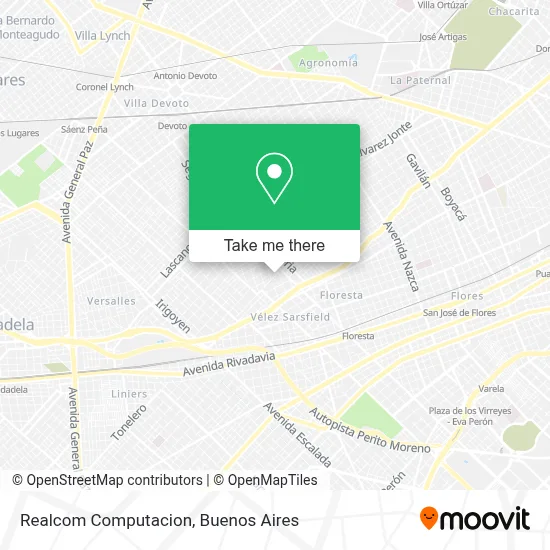 Realcom Computacion map