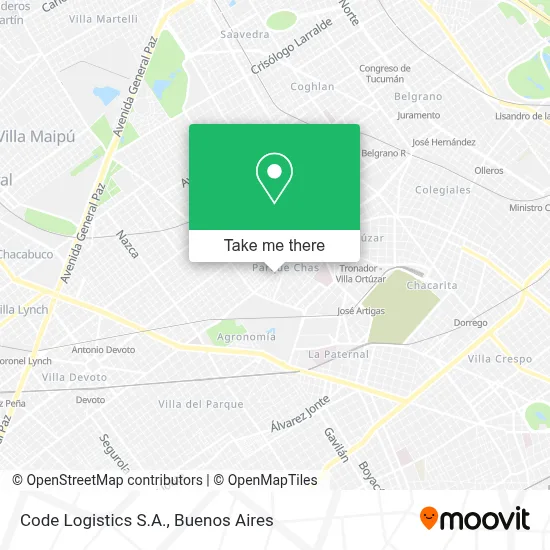 Code Logistics S.A. map