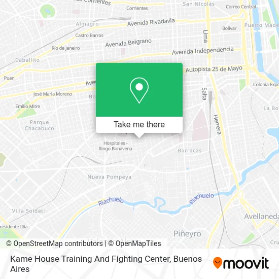 Kame House Training And Fighting Center map
