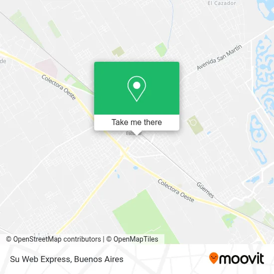 Su Web Express map