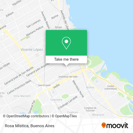 Rosa Mistica map