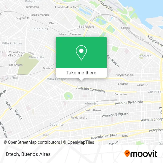Dtech map