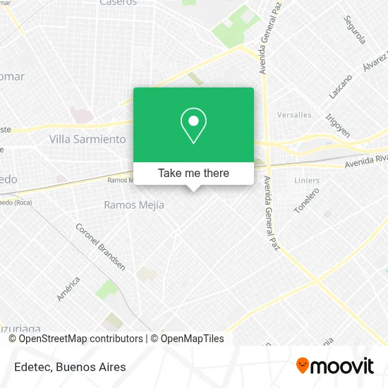 Edetec map