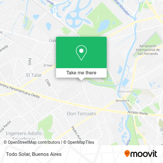 Todo Solar map