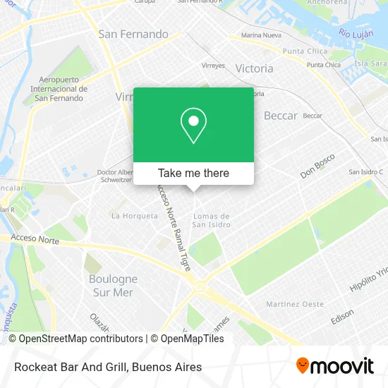 Rockeat Bar And Grill map