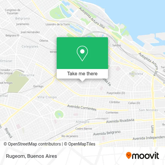Rugeom map