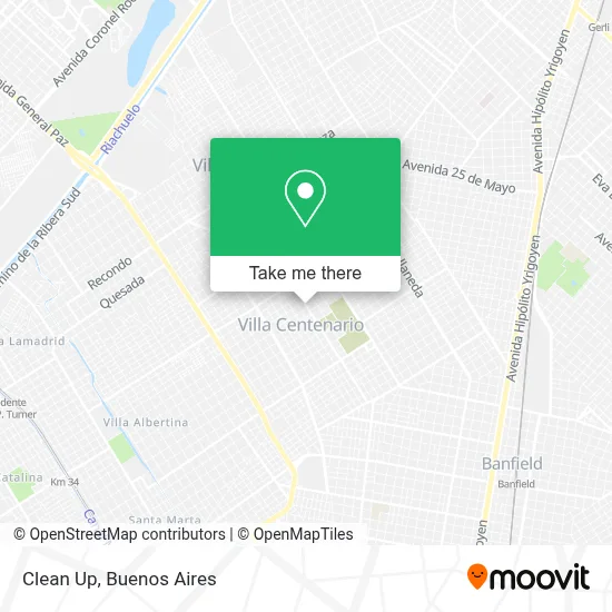 Clean Up map