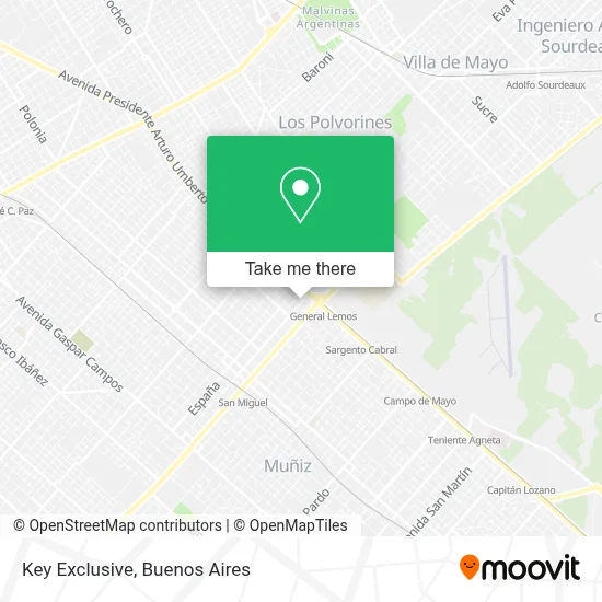 Key Exclusive map