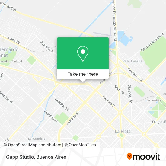 Gapp Studio map
