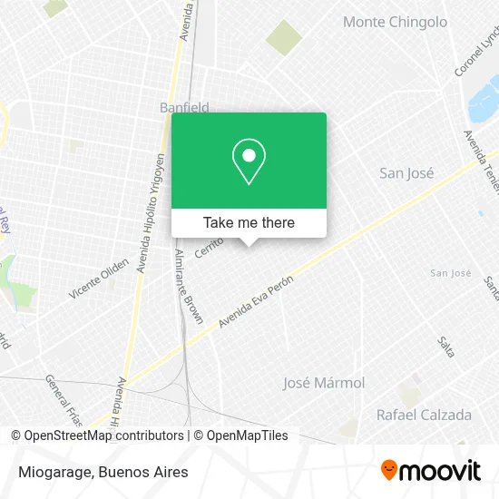 Miogarage map