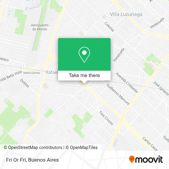 Fri Or Fri map