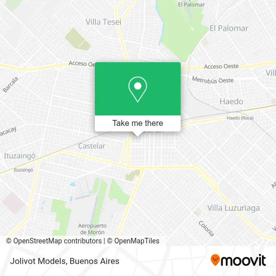 Jolivot Models map