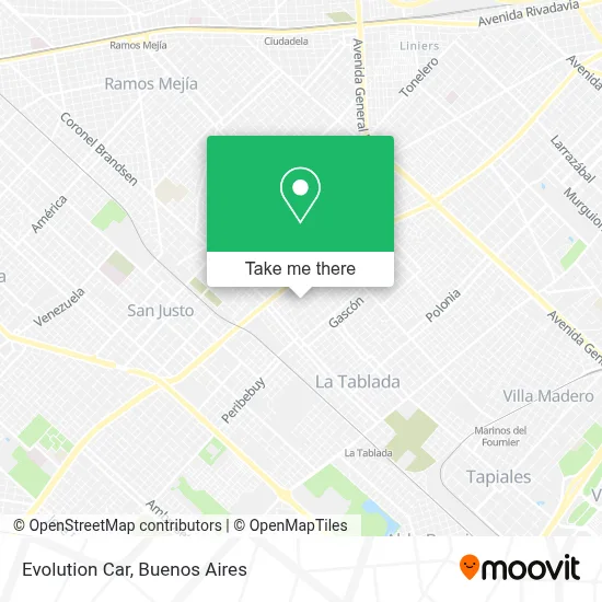 Evolution Car map