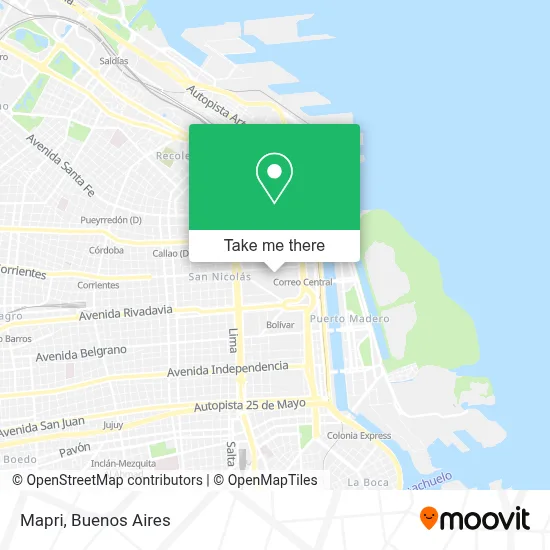 Mapri map