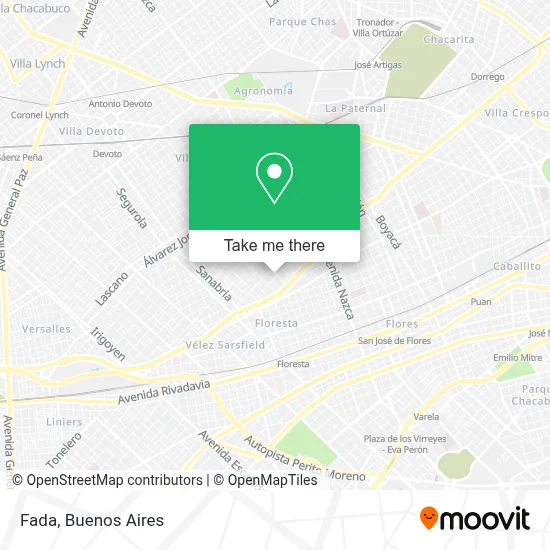 Fada map