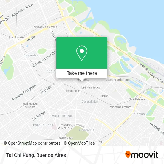 Tai Chi Kung map